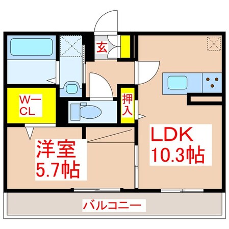 フォレスト姶良の物件間取画像